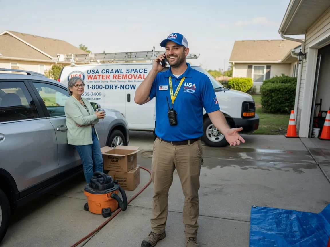Crawl Space Water Removal Carrboro, NC FAQs